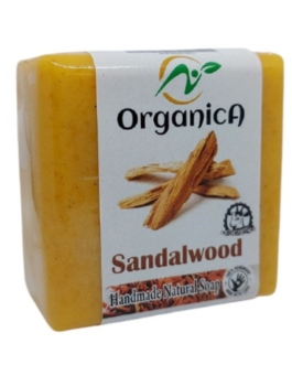 Organica Sandalwood Handmade Natural Soap